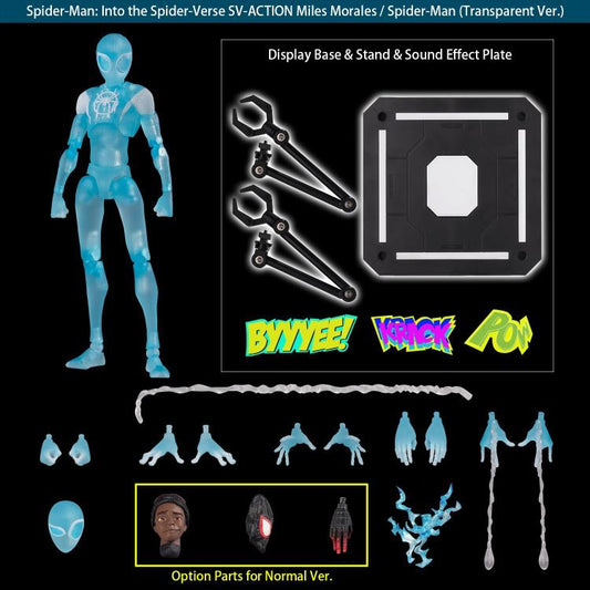 Sentinel Into the Spider-Verse SV-Action Miles Morales (Transparente Ver.) ENVIO
