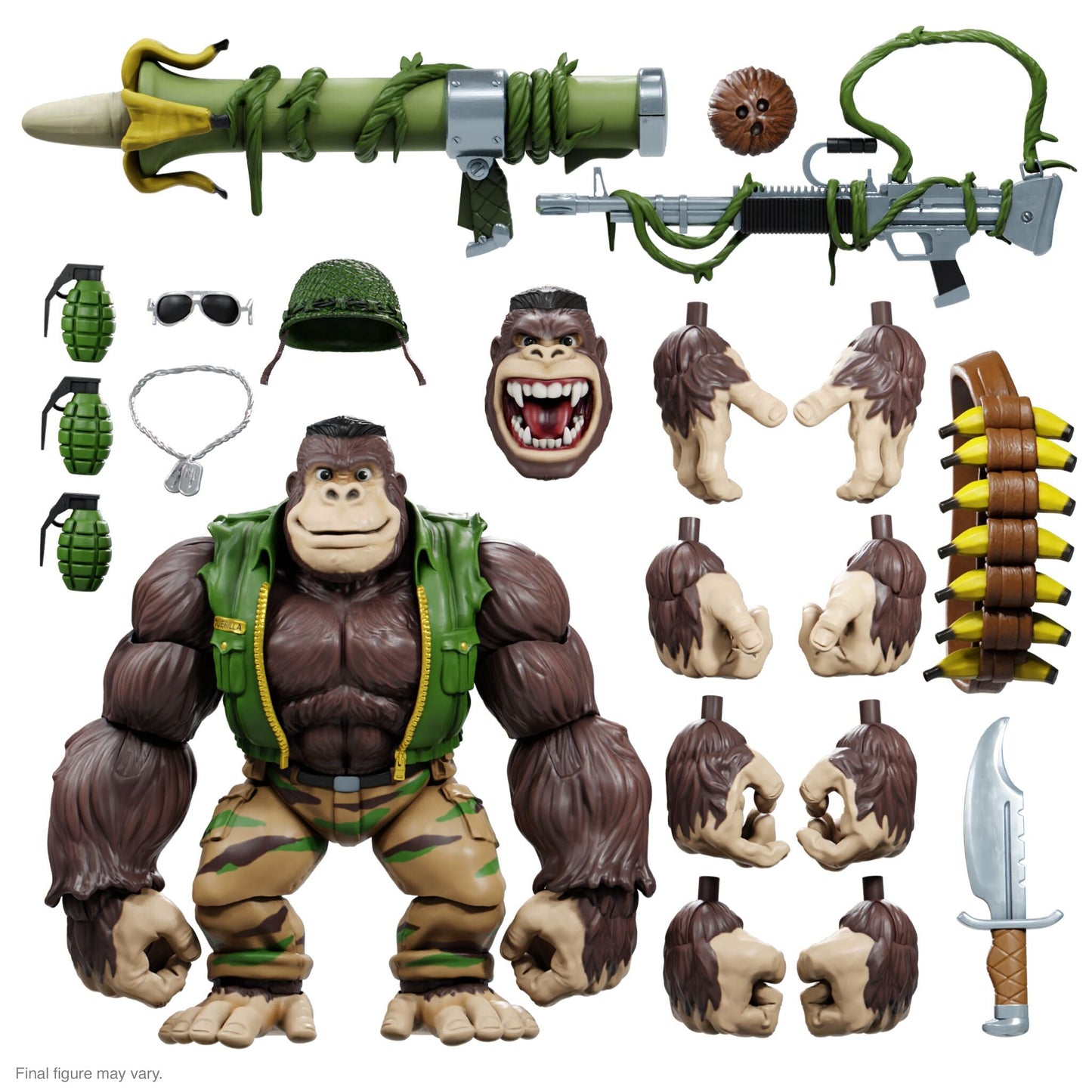 Super7 TMNT Ultimates Guerrilla Gorilla