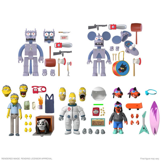 Super7 Ultimates The Simpsons Wave 1 2do Pago