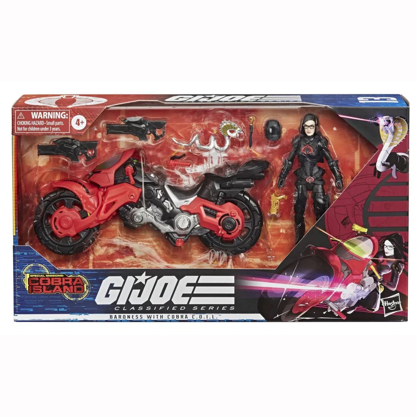 G.I Joe Classified Series Baroness con C.O.I.L. EXCLUSIVA (1 POR PERSONA)