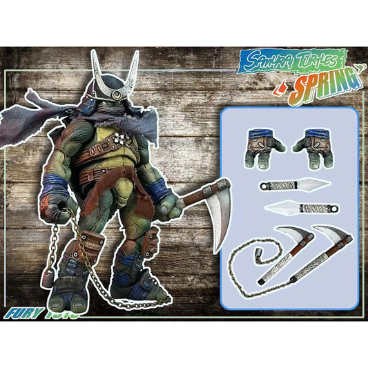 Fury Toys Samurai Turtles Assassin Spring 2do Pago