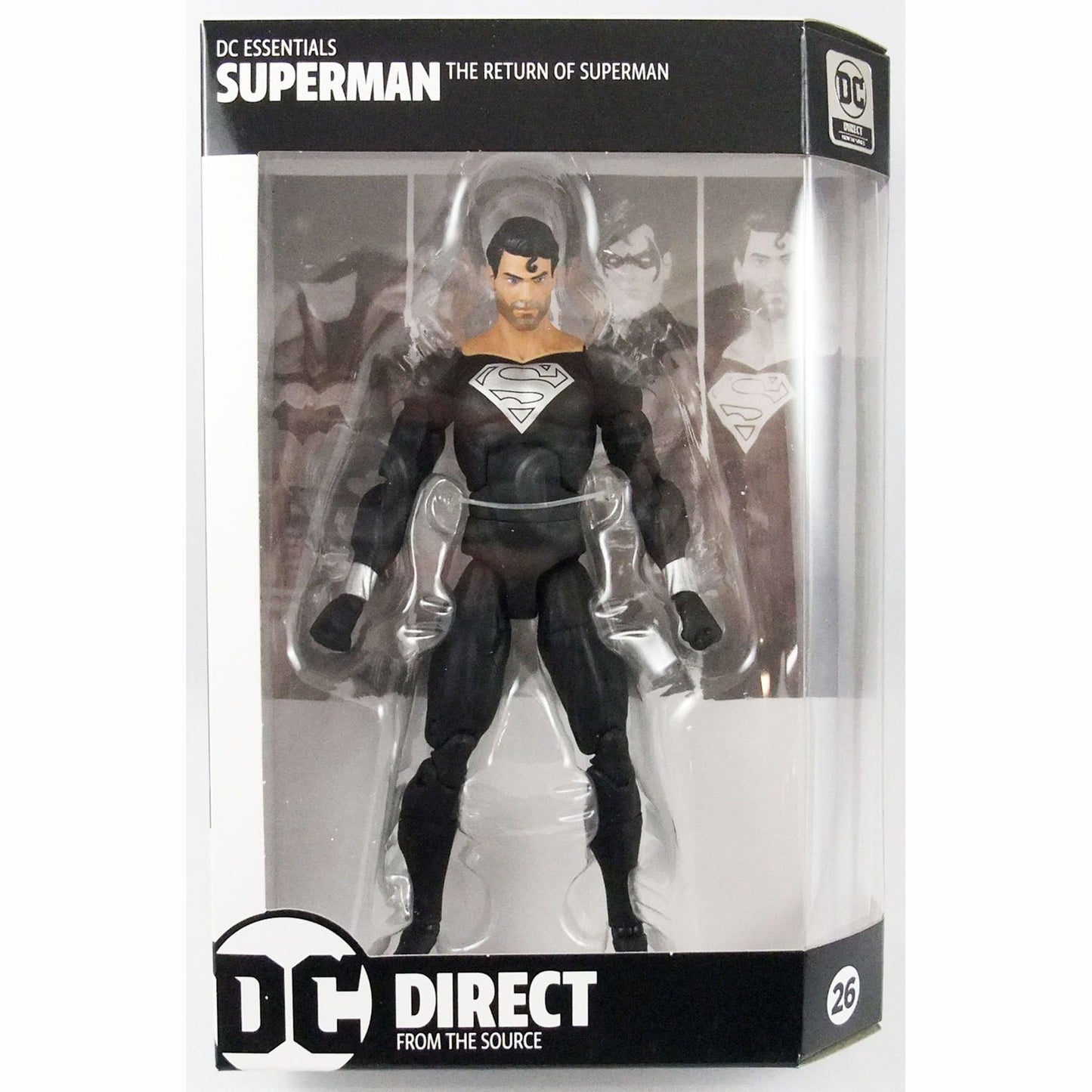 DC Essentials Superman Returns Black Suit