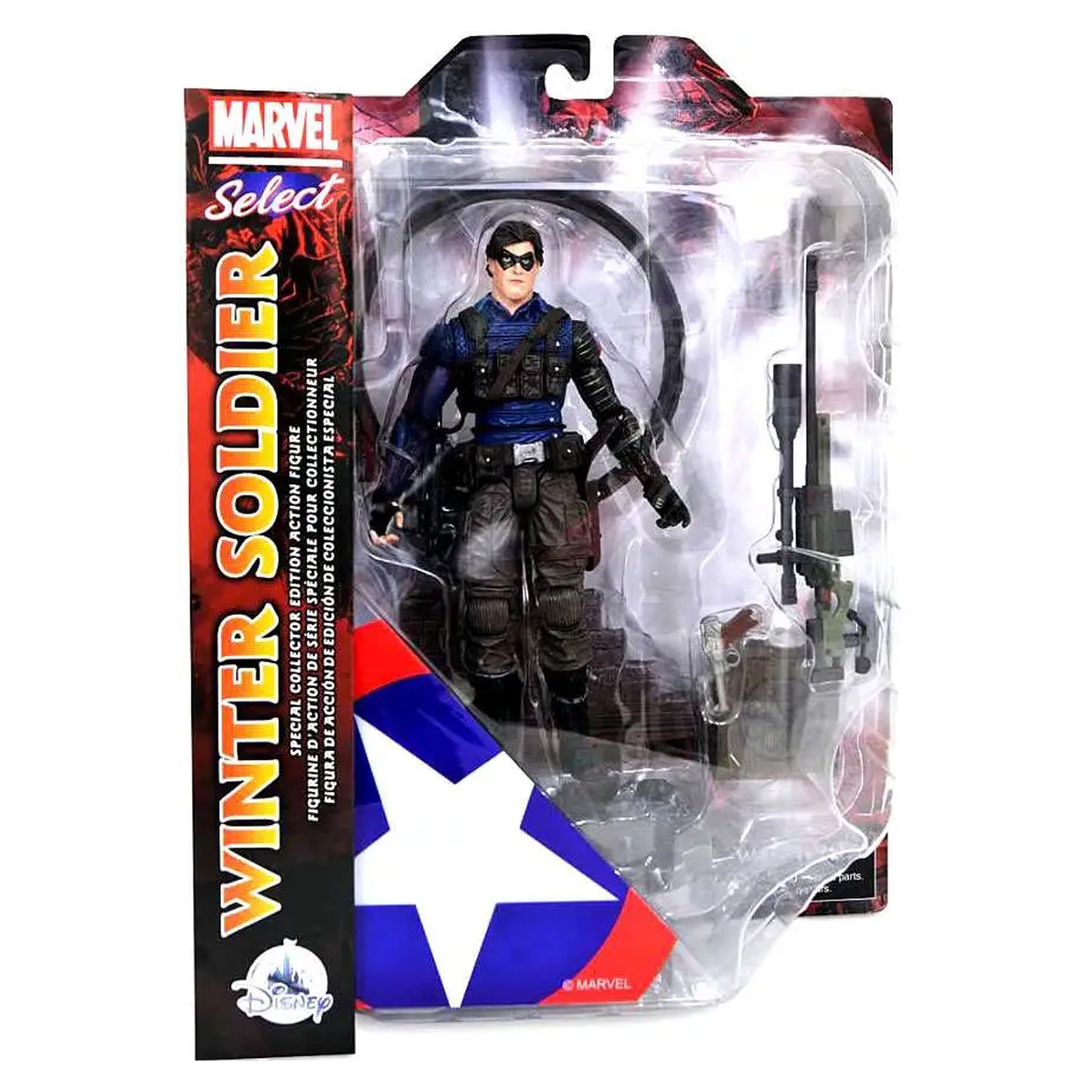 Marvel Select Winter Soldier EXCLUSIVO