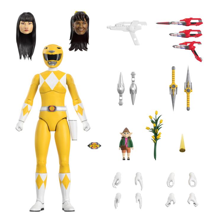 Super7 Power Rangers Ultimates Morphin Yellow Ranger 2do Pago