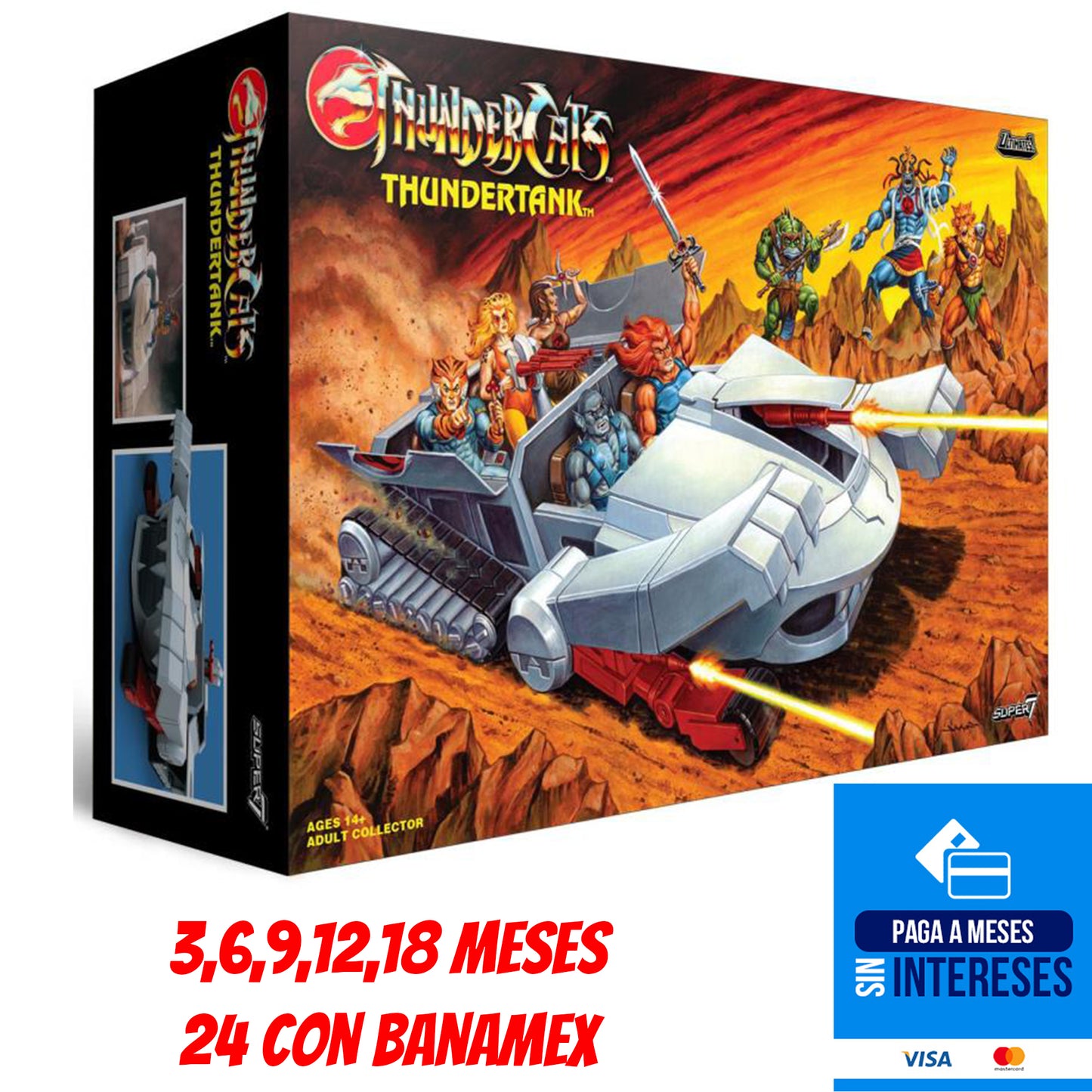 Super7 Thundercats Ultimate ThunderTank