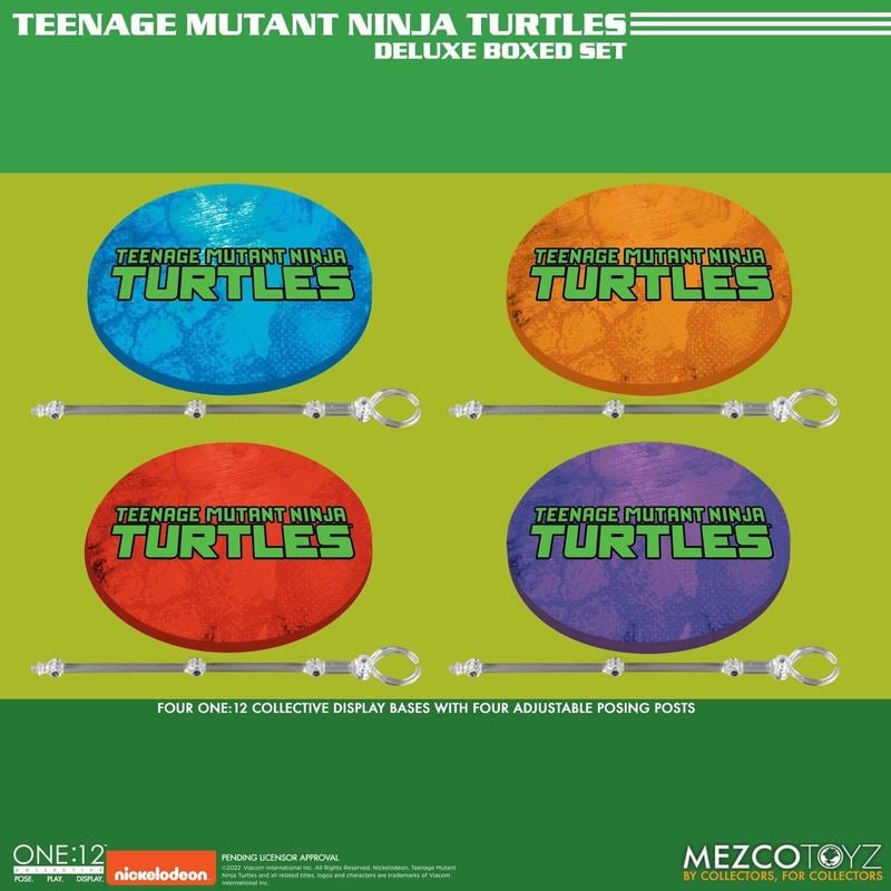 Mezco One:12 Teenage Ninja Turtles Deluxe Set